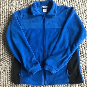 Columbia fleece zip up jacket